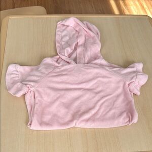 Pink Kids Hooded towel/coverup